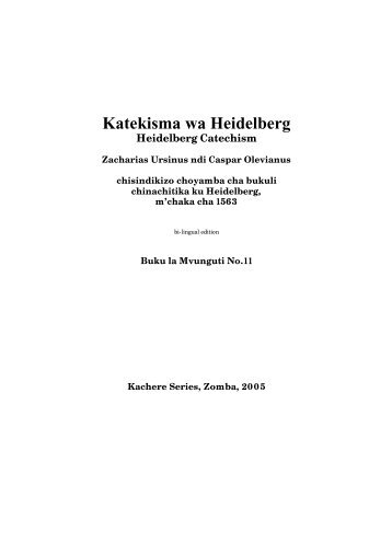 Katekisma wa Heidelberg in Chichewa 5-12-05 - Refo500