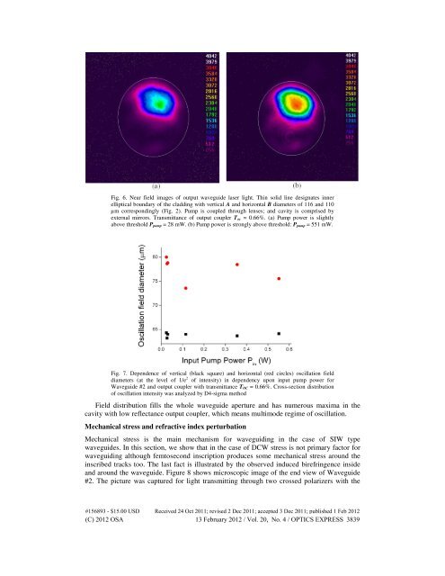 Low loss depressed cladding waveguide - Aston University ...