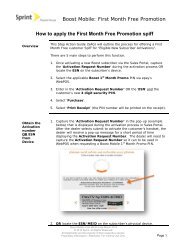Boost Mobile: First Month Free Promotion How to apply ... - Hyperlink