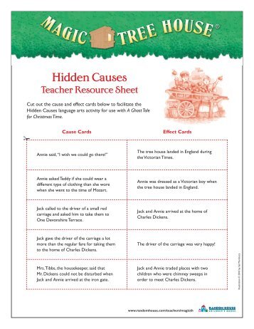 Hidden Causes - Magic Tree House