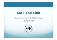 SAIS Thai Club