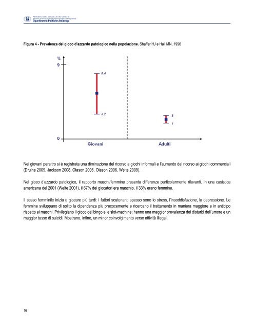 Gambling - manuale per i dipartimenti delle dipendenze - CesDop