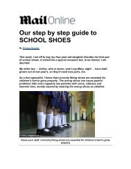 Our step by step guide to SCHOOL SHOES - Kings' School