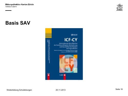 2 Standardisiertes Abklärungsverfahren (SAV) (PDF ... - Volksschulamt