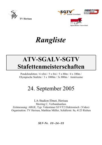 Rangliste StafMS2005.pdf - TV Herisau