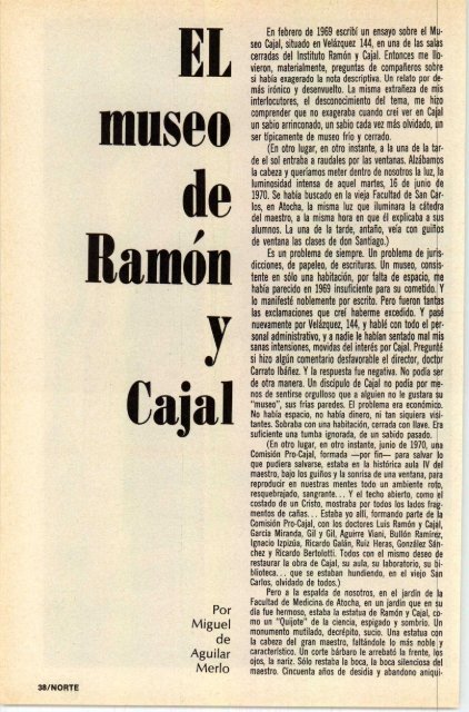 tercera epoca - revista hispano-america - Frente de AfirmaciÃ³n ...