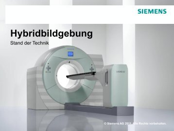 PET/CT - AG Physik und Technik in der bildgebenden Diagnostik