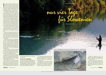 An der Sava Bohinjka. GASTLÄNDER