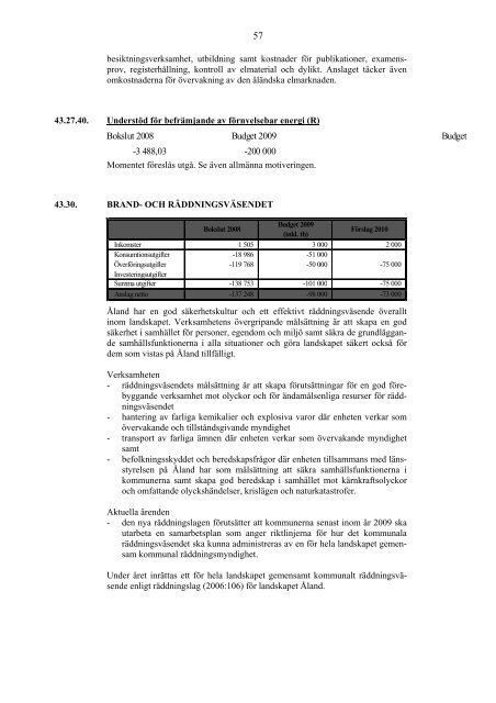 2010 - Ålands landskapsregering