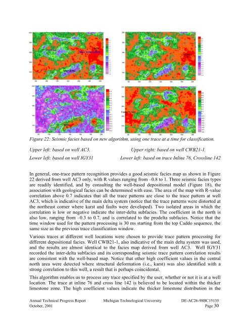 Calibration of Seismic Attributes for Reservoir Characterization ...