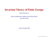 Invariant Theory of Finite Groups