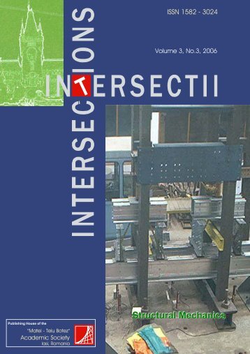 Structural Mechanics - "Intersections" International Journal