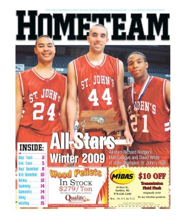Hometeam All-Stars: Winter 2009 - Worcester Telegram & Gazette