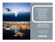 bombardier business aircraft market forecast - Bombardier Events ...