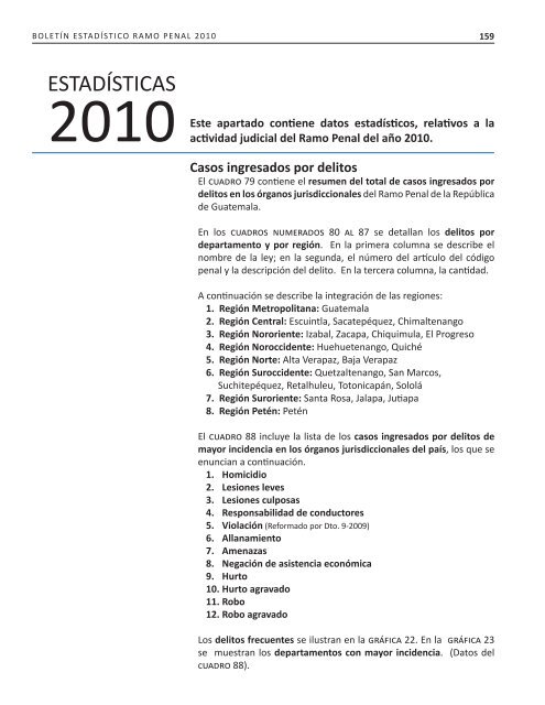 2007-2010 - Organismo Judicial