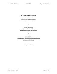 FLEXIBILITY IN DESIGN - Title Page - MIT