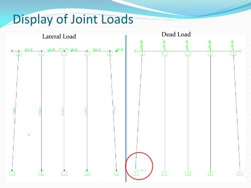 SAP2000 Analysis of a Bridge Bent