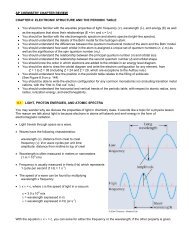 Electron configuration and trends overview