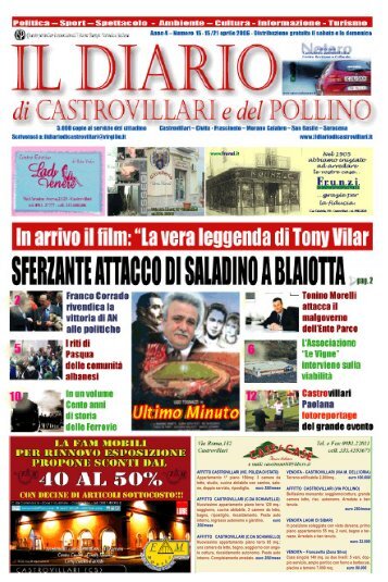 nÂ° 15 - Il Diario di Castrovillari