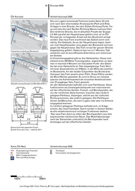 Vertiefungsstudie Tram Lugano - vlp-aspan