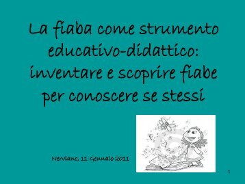 inventare e scoprire fiabe per conoscere se stessi