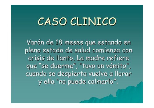 CASO CLINICO