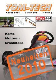 Kartsport - Business - Racing Karts Motoren Ersatzteile - Tom-Tech