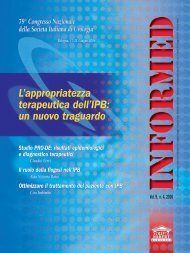 79° Congresso Nazionale della Società Italiana di ... - Salute per tutti