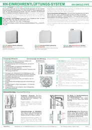 kN-eINrohreNtlÜFtUNGS-SYSteM - Red-Ring Ges.mbH