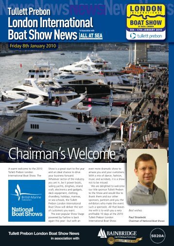 Chairman'sWelcome - London Boat Show