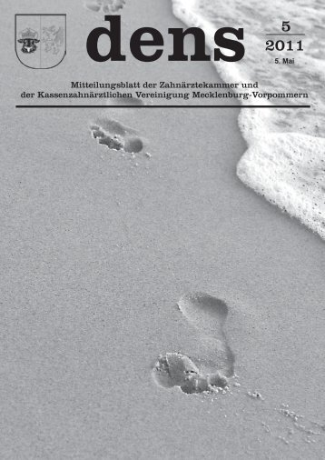 Mitteilungsblatt der Zahnärztekammer und der - Dens