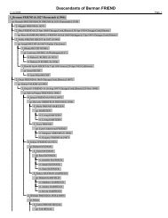 Berman Friend Descendants 11-July-09.pdf - The Grayson Family