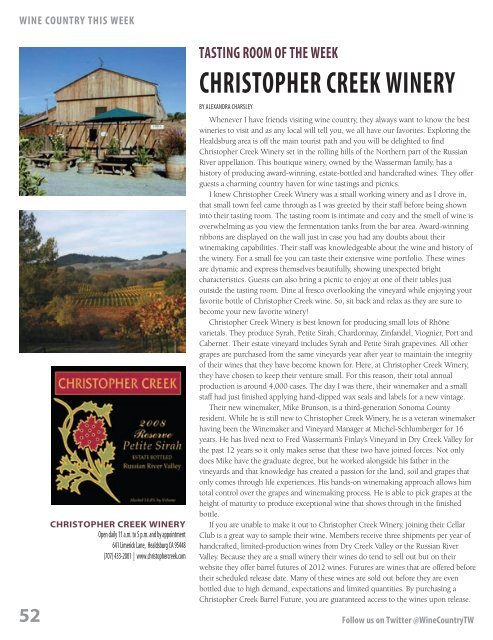 View As PDF - Wine Country This Week