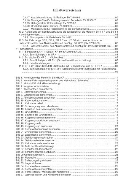 (Reparaturanleitung f\374r Simson-Fahrzeuge Schwalbe, Star ...