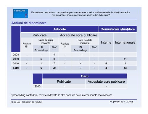 Dezvoltarea unui sistem computerizat pentru evaluarea noxelor ...