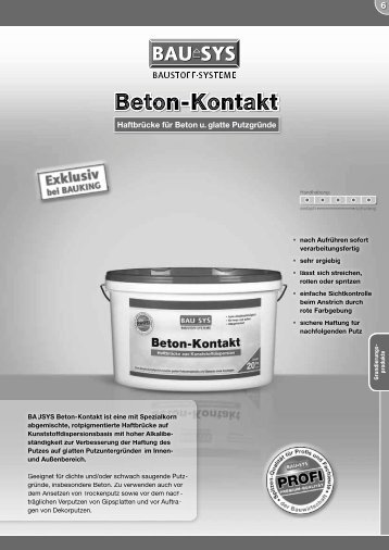 Beton-Kontakt