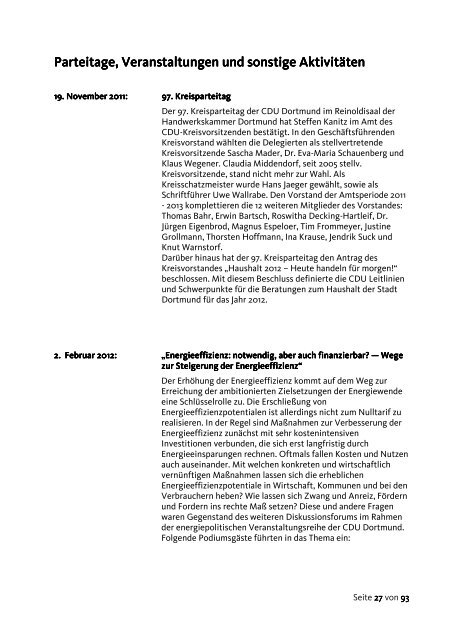 GeschÃ¤ftsbericht Nov 2011 bis Jun 2013 - CDU Dortmund