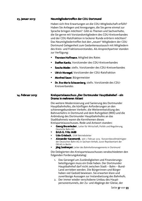 GeschÃ¤ftsbericht Nov 2011 bis Jun 2013 - CDU Dortmund