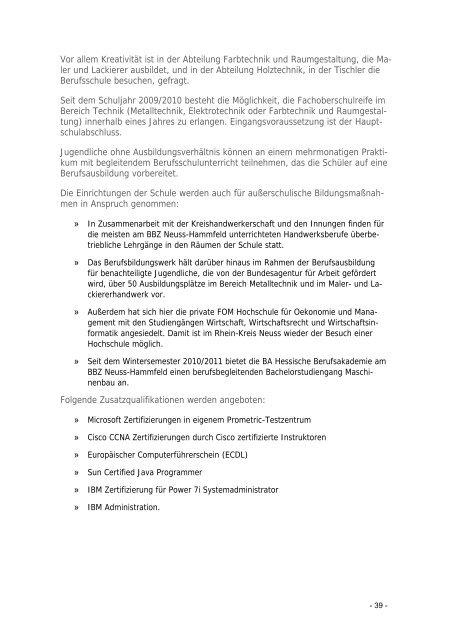 Wegbegleiter ins Berufsleben - Rhein-Kreis Neuss