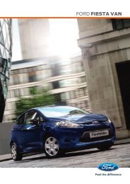 Brochure Fiesta Van (PDF) - Ford