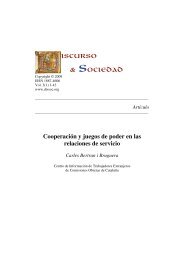 CooperaciÃ³n y juegos de poder en las relaciones de servicio