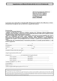 Segnalazione certificata di inizio attivitÃ  S.C.I.A - Provincia di Palermo