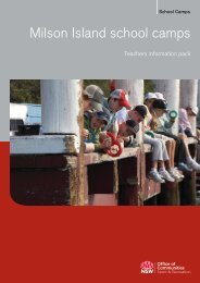Teachers Information Pack Lake Ainsworth Nsw Sport And