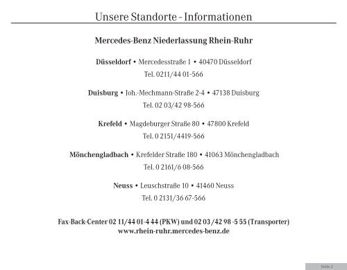 Gebrauchtwagen @ktuell - Mercedes-Benz Niederlassung Rhein ...