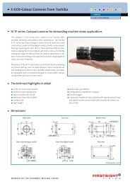 3-CCD-Colour Cameras from Toshiba