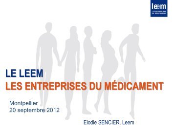 Elodie SENCIER LEEM - Eurobiomed