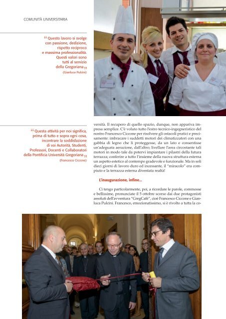 La Gregoriana Anno XVIII - n.44 - Maggio 2013 - Pontifical ...