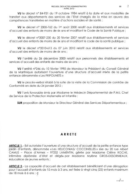 Visualisez le numéro au format PDF - Le Conseil Général de la ...