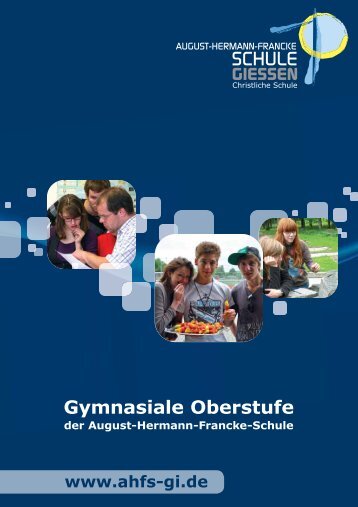 Gymnasiale Oberstufe - August-Hermann-Francke-Schule