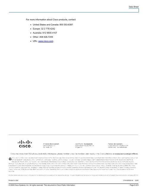 Cisco Industrial Ethernet 3000 Layer 2/Layer 3 Series ... - Icecat.biz